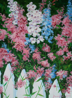 "Garden Pickets" by Douglas Rae